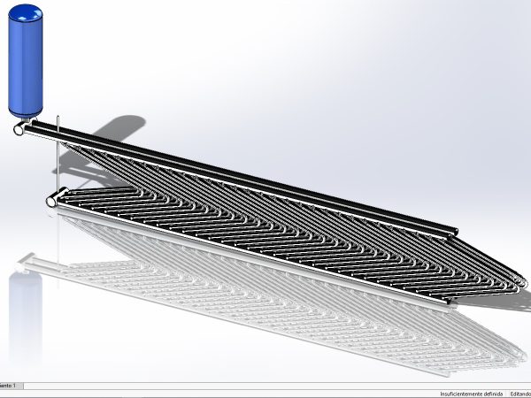 serpentín evaporador espina de pescado