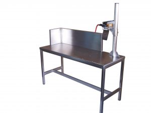 mesa engrapadora neumática