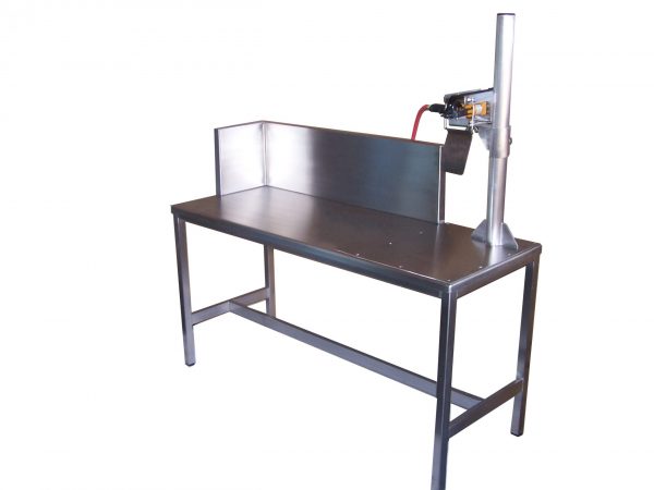 mesa engrapadora neumática