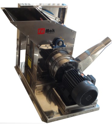 trituradora para barra de hielo, alimentación por gravedad, salida por manguera